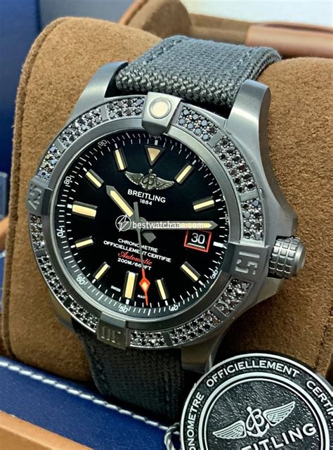breitling avenger blackbird 44 fake check